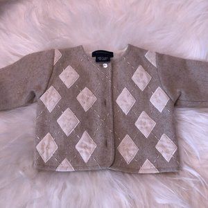 Burberry Velvet & Wool Jacket